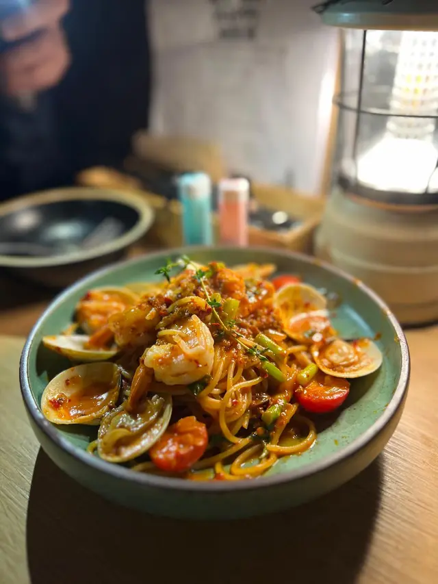 泰式椰香海鮮燴意粉