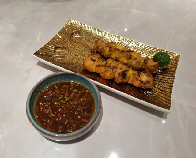 香茅烤雞肉串燒