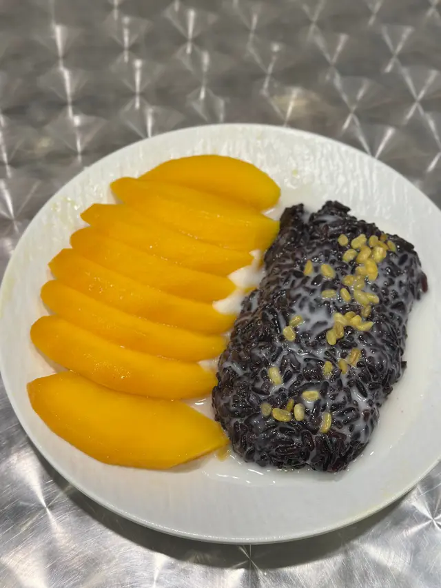 #芒果糯米飯