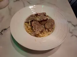 即刨黑松露帶子扁意粉