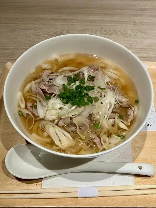 柚子胡椒豚肉烏冬