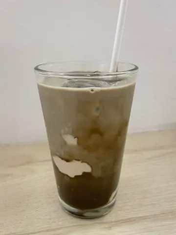 焙茶鲜奶海盐焦糖麻糬