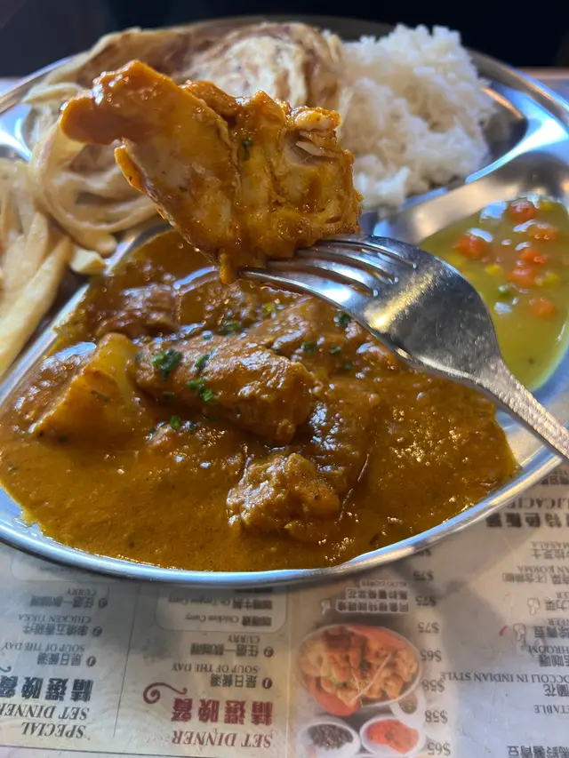 咖喱雞午市套餐