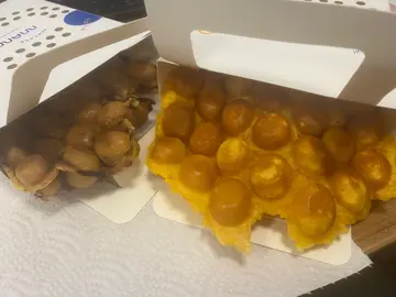 薄荷朱古力、咸蛋味