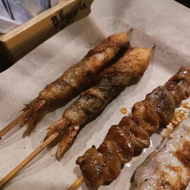 汁燒紫蘇雞皮蝦