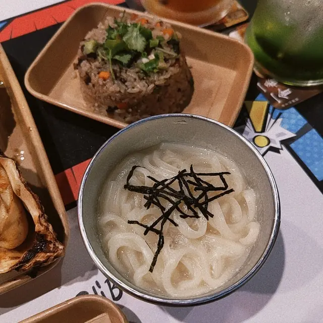 韓式和牛炒飯 & 豬骨濃湯烏冬