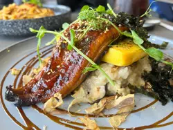 蒲燒鰻魚玉子燒意大利飯