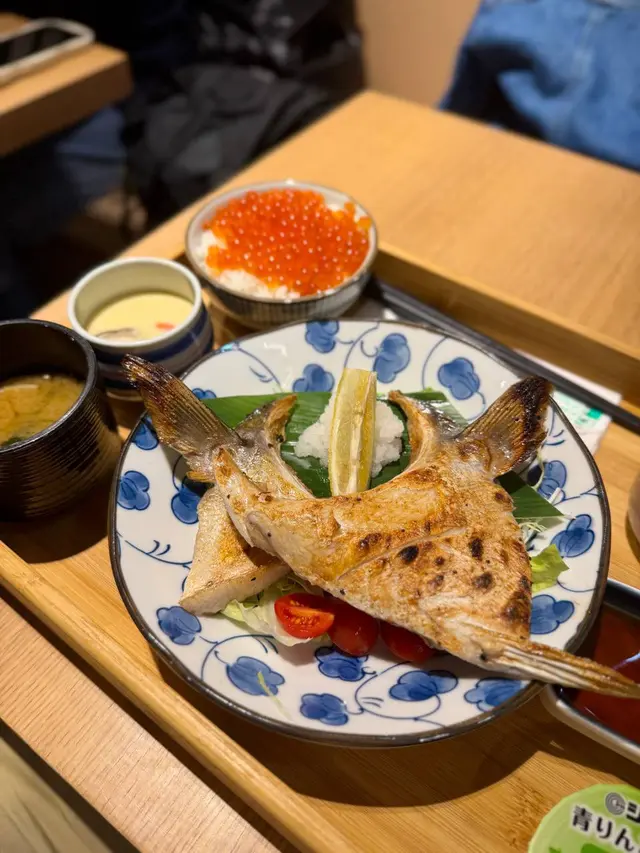 鹽燒油甘魚鮫御膳