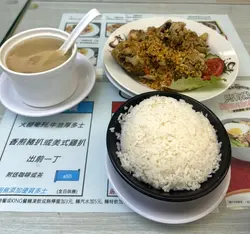 避風塘軟殼蟹飯