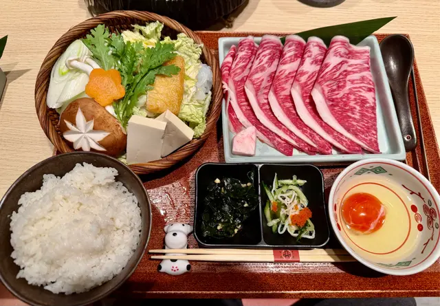 精品赤身壽喜燒套餐