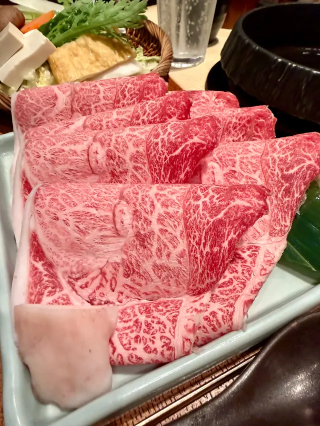 牛板腱壽喜燒套餐