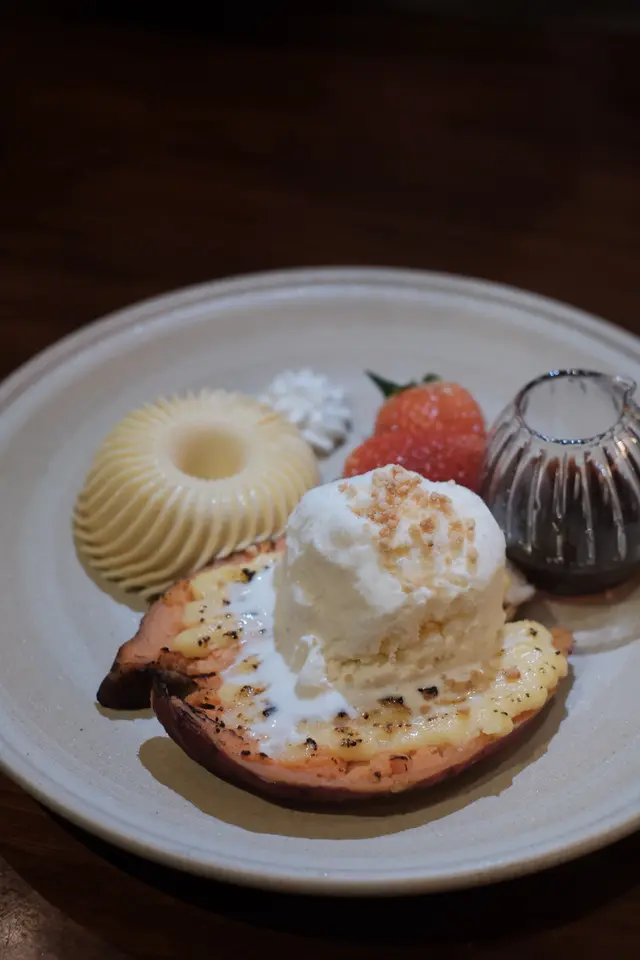 喫茶の椿曲甜品盛品