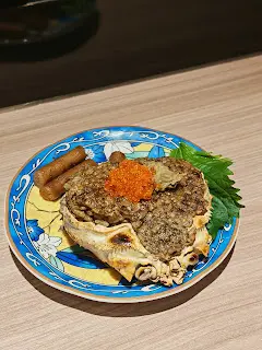 蟹味噌蟹蓋燒飯團