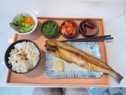 炙燒日本北海道黃花赤魚一夜干定食