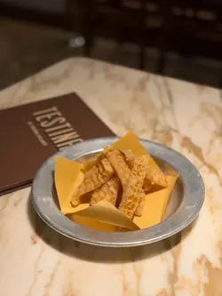 "Trippa Fritta" Fried Honeycomb Beef Tripe & Rosemary