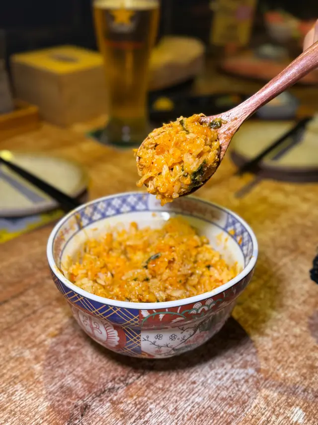 蟹黃海膽月見飯