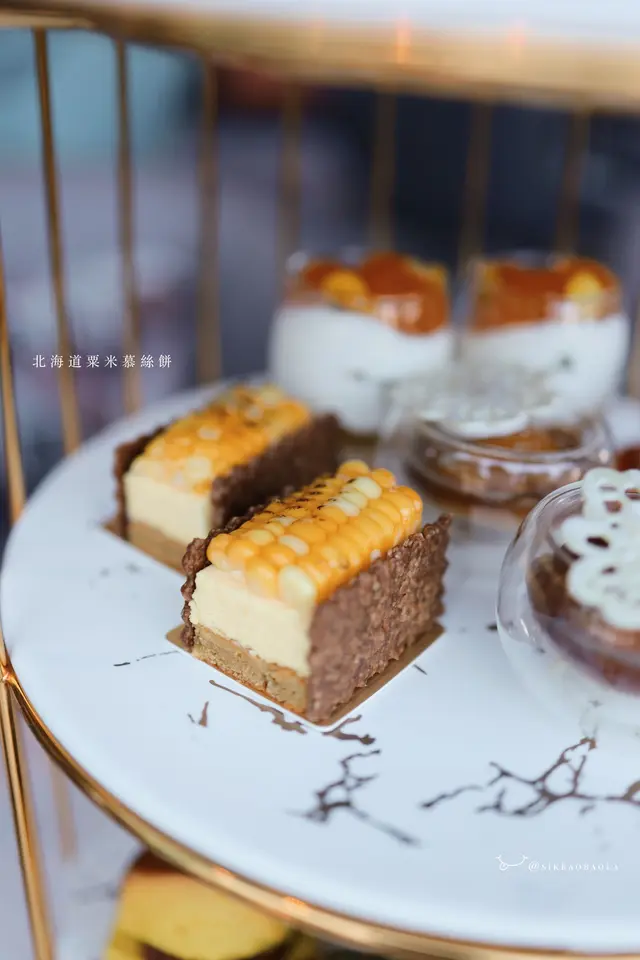 北海道粟米慕絲餅