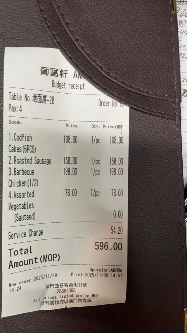 馬介休球 葡式烤香腸 綜合小食拼盤