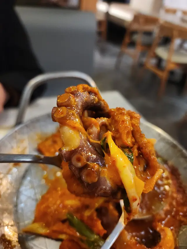 香辣芝士八爪魚