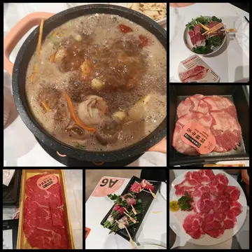 姬松茸野菌濃湯&芫荽和牛串