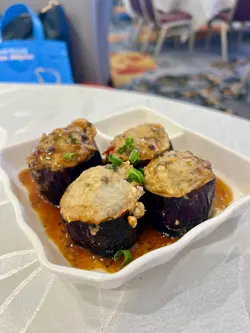 豉汁煎釀茄子