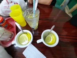 凍檸水，熱檸水