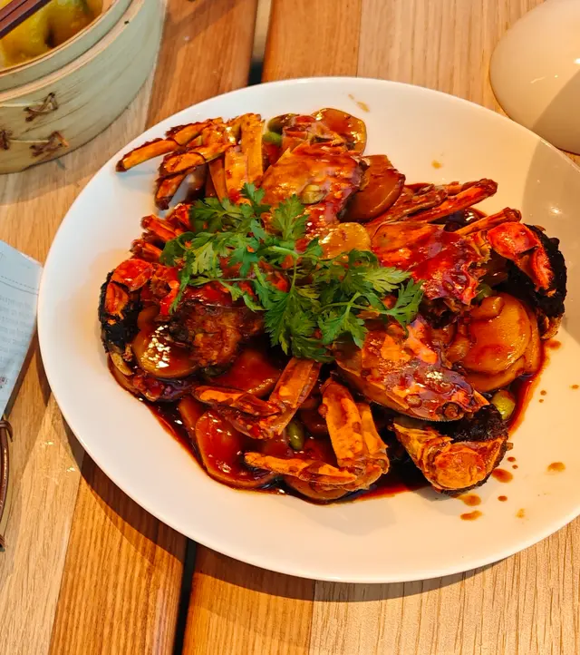 久違了的大閘蟹炒年糕